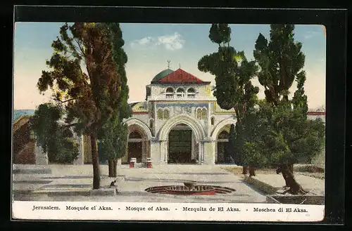 AK Jerusalem, Mosquée El-Aksa