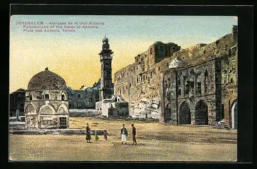 AK Jerusalem, Assisses de la tour Antonia