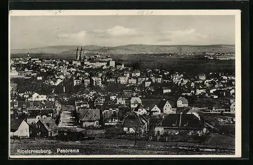 AK Klosterneuburg, Panorama der Stadt
