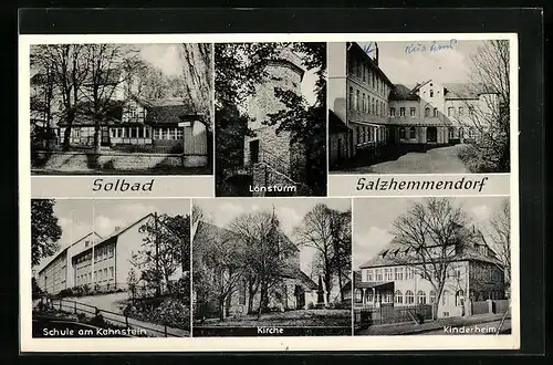 AK Salzhemmendorf, Lönsturm, Kirche, Schule am Kahnstein