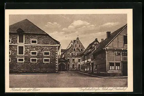 AK Hameln / Weser, Grossehofstrasse mit Blick auf Redenhof