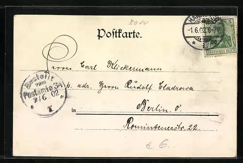 AK Hannover, Alte Häuser an der Leine