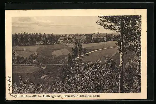 AK Hohenstein-Ernstthal, Bethlehemstift im Hüttengrunde