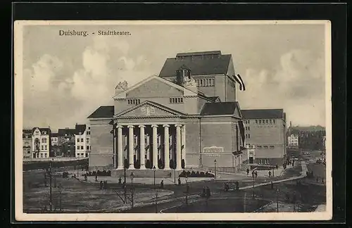 AK Duisburg, am Stadttheater
