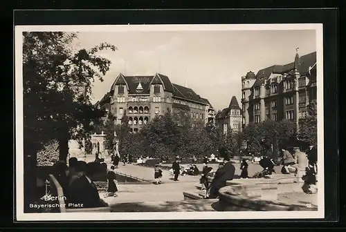 AK Berlin, Partie am Bayerischer Platz