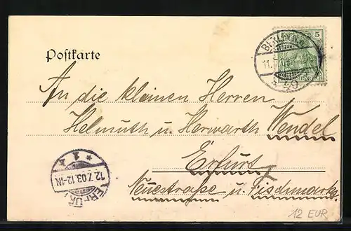 AK Berlin, Lützow-Platz aus der Vogelschau