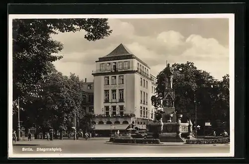 AK Berlin, Skagerrakplatz mit Haus am Tiergarten