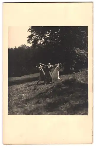 12 Fotografien Julius Gross, Berlin, Ausdruckstanz, Jugendbewegung, Moderne Lebensform, Jugendstil, Frauen und Männer