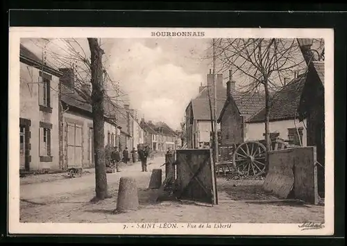 AK Saint-Léon, Rue de la Liberté