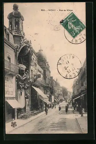 AK Vichy, Rue de Nimes