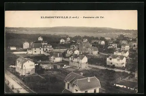 AK Elisabethville, Panorama cote Est