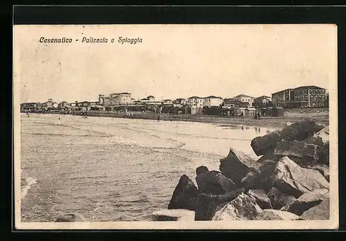 AK Cesenatico, Palizzata e Spiaggia