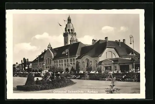 AK Swinemünde, Das Kurhaus mit Anlage