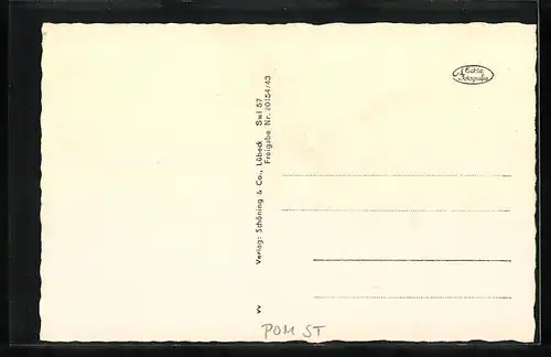 AK Swinemünde, Partie am Konzerthaus, Strand