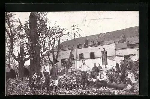 AK Chemnitz, Sturm-Katastrophe am 27. Mai 1916