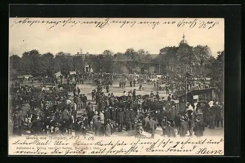 AK Buttstädt, Pferdemarkt