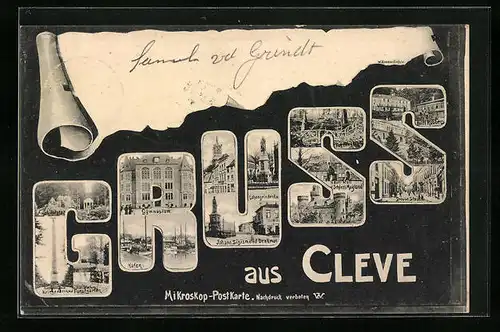 AK Cleve, Gymnasium, Hafen, Hotel Robbers