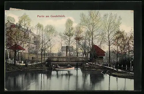 AK Mittelbach, Partie am Gondelteich