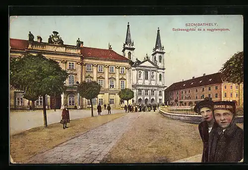 AK Szombathely, Székesegyház és a nagytemplom
