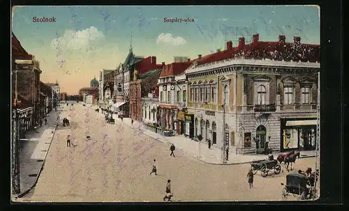 AK Szolnik, Szapáry-utca