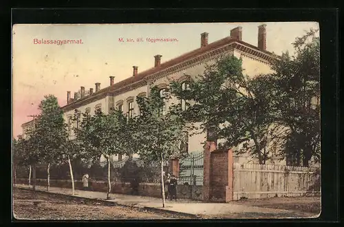 AK Balassagyarmat, M. kir. áll. fögymnasium