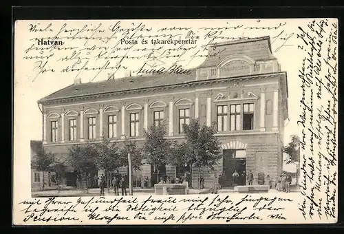 AK Hatvan, Posta és takarékpénztár