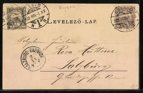 AK Szeged, Széchenyi tér a városházával