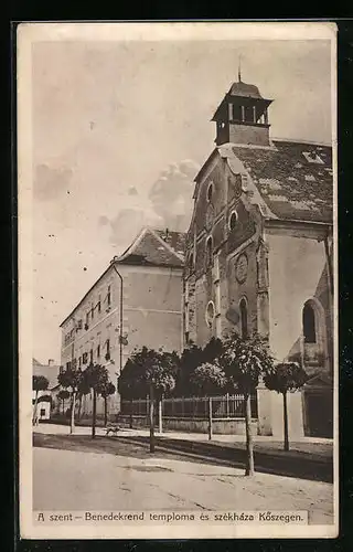 AK Köszeg, A szent, Benedekrend temploma és székháza