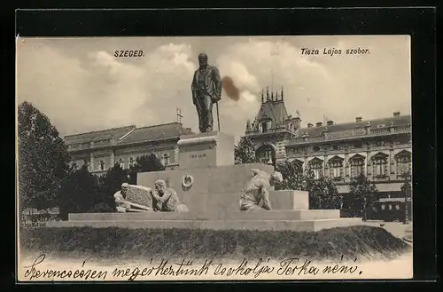 AK Szeged, Tisza Lajos szobor