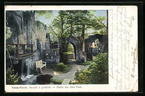 AK Tata-Totis, Partie aus dem Park