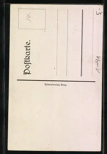 AK Portrait des Dichters Peter Rosegger