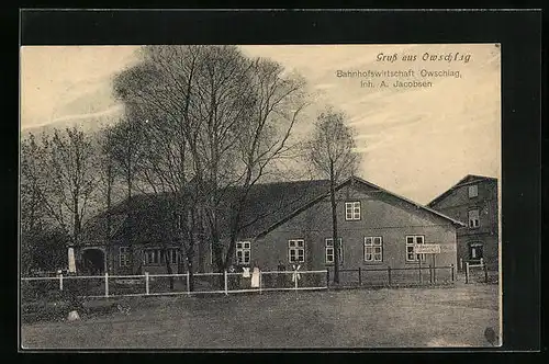 AK Owschlag, Bahnhofsgasthaus Owschlag