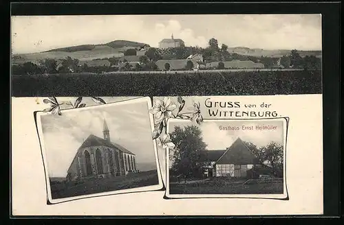 AK Wittenburg, Gasthaus Ernst Heitmüller, Kirche