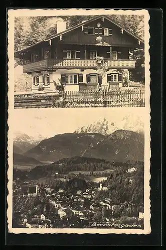 AK Berchtesgaden, Hotel-Pension Alpenfrieden