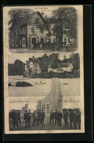 AK Augsburg, Flutung des Gasthauses Hochablass