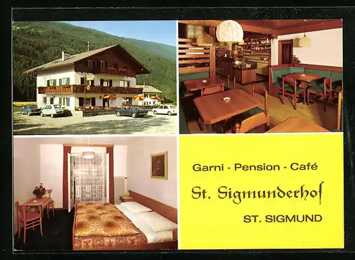 AK St. Sigmund /Val Pusteria, Pension und Cafe St. Sigmunderhof