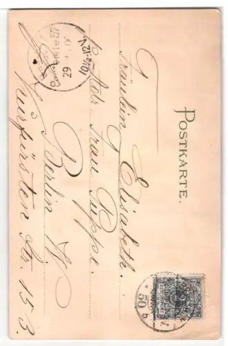 Glitzer-Perl-AK Blumen in einer Vase mit Glitzer-Perlen