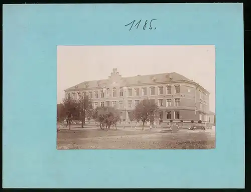 Fotografie Brück & Sohn Meissen, Ansicht Cotta, Partie an der Neuen Schule