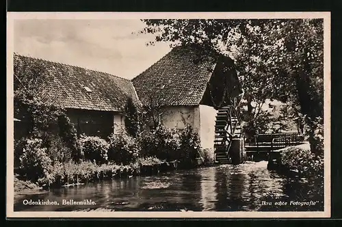 AK Odenkirchen, Partie an der Bellermühle