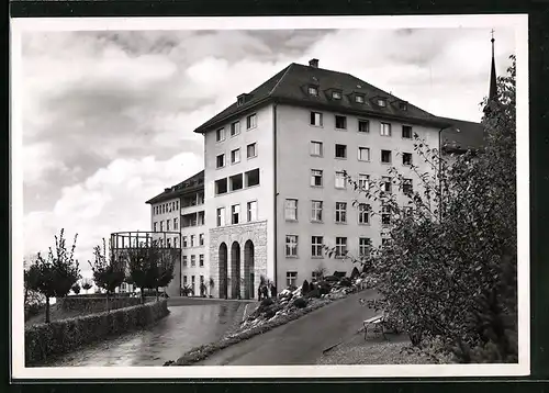 AK Menzingen /Zug, Mädchenpensionat