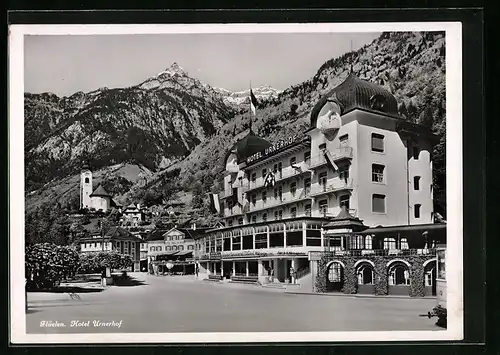 AK Flüelen, Hotel Urnerhof