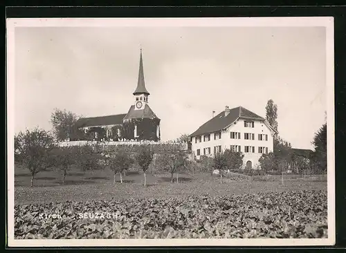 AK Seuzach, Ortspartie mit Kirche