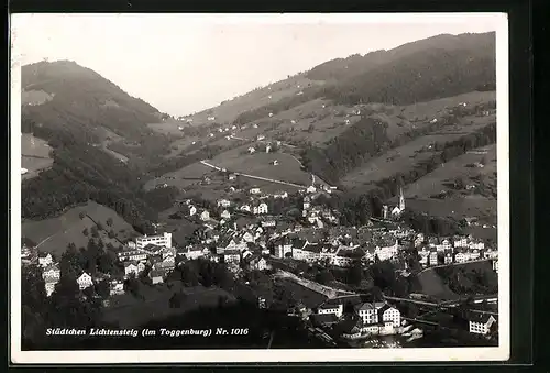 AK Lichtensteig im Toggenburg, Teilansicht