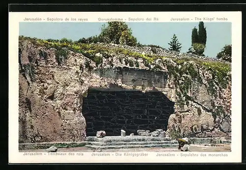 AK Jerusalem, Die Königsgräber