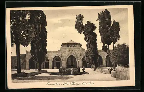 AK Jerusalem, Mosquée El` Aksa