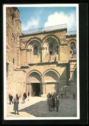 AK Jerusalem, An der Grabeskirche