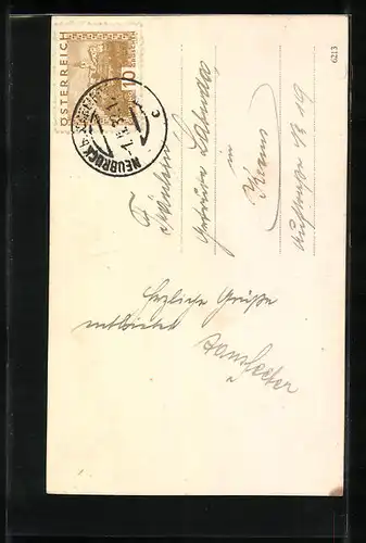 AK St. Anton a. d. Jesnitz, Strassenpartie mit Kirche