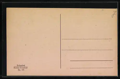 AK Berlin, Uferpartie am Schloss, Dom