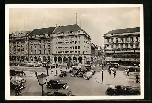 AK Berlin, Unter den Linden Ecke Friedrichstrasse