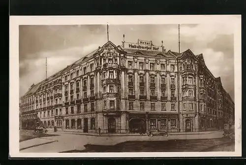 AK Berlin, Hotel Habsburger Hof, Askanischer Platz 1